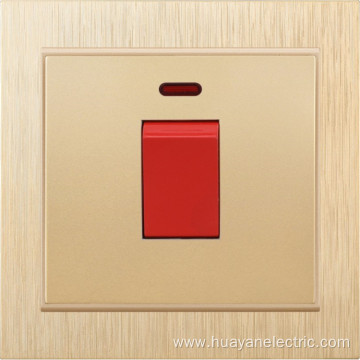 Good quality push button electric wall switch